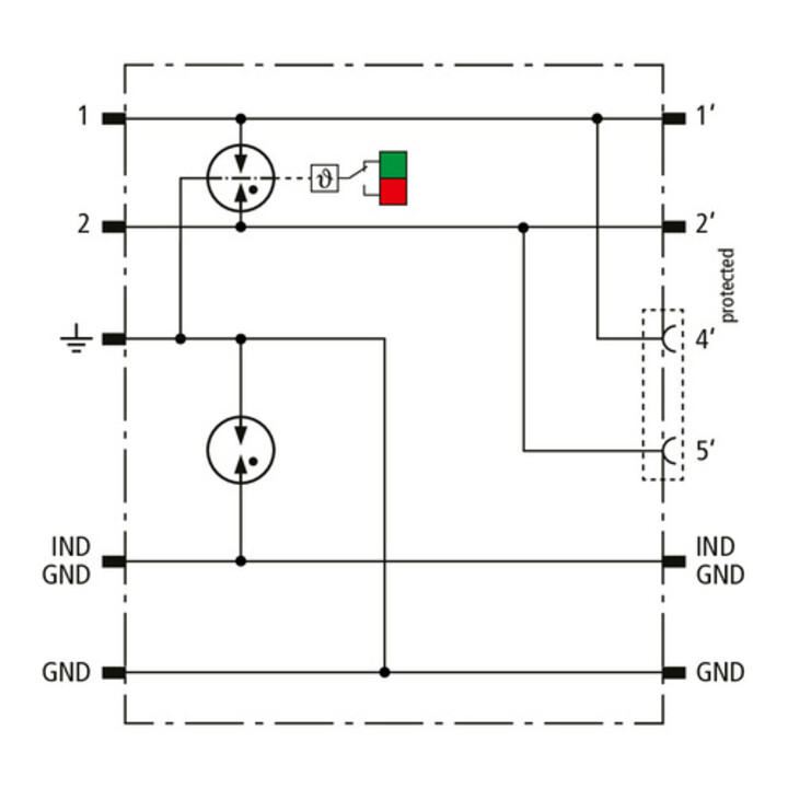 Dehn Blitzstromableiter überspannungsschutz Deh Nbox Dbx Tc B 180  B-Ware - 4013364433953