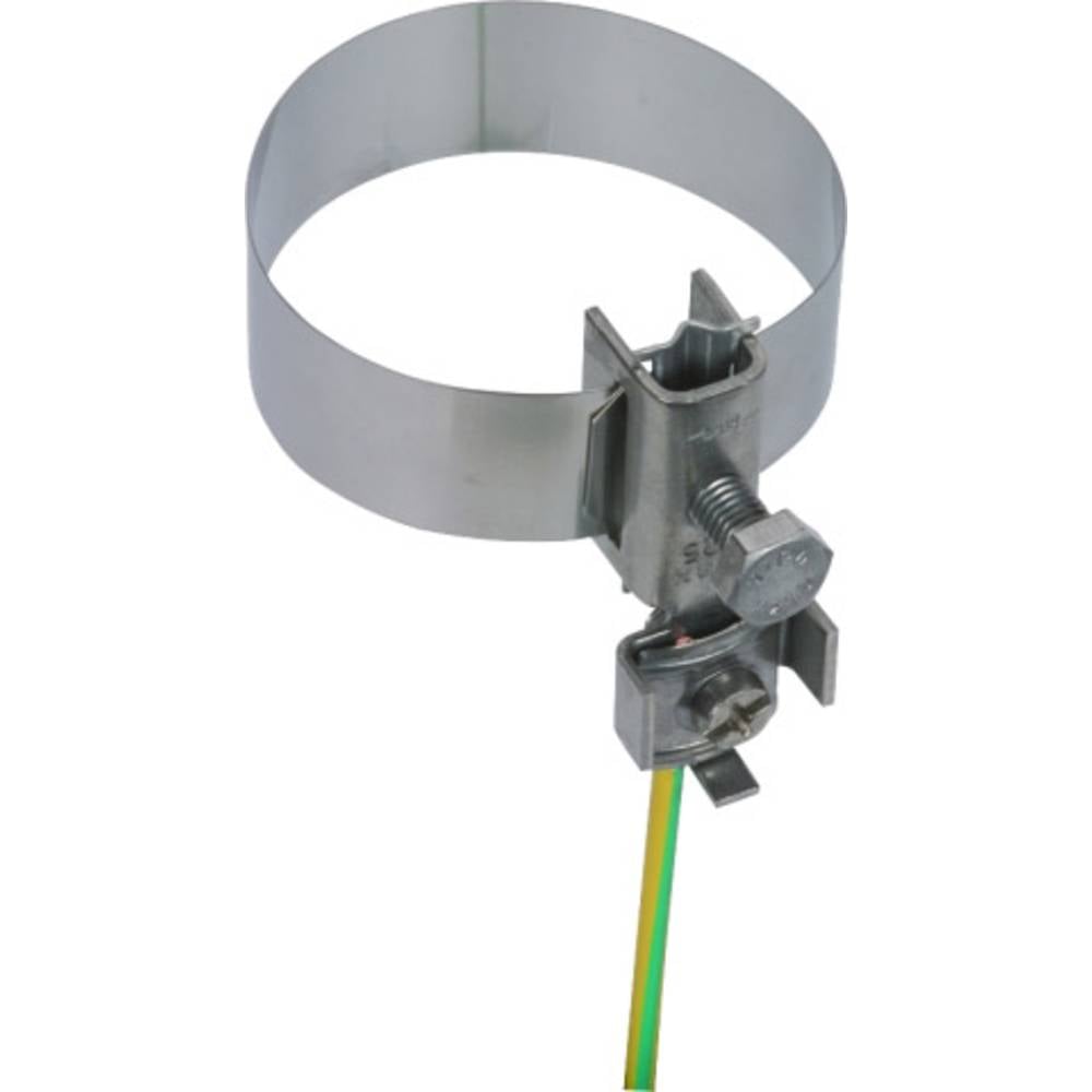 DEHN Erdungsbandrohrschelle Bandrohrschelle Erdung 27-60 mm V2A 10 STÜCK - 4013364025684