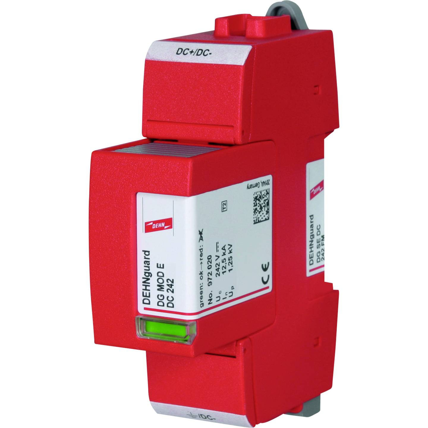 B-Ware Dehn überspannungsableiter Modul überspannungsschutz Typ 2 Dc 1 Polig 242 V - 4013364158610