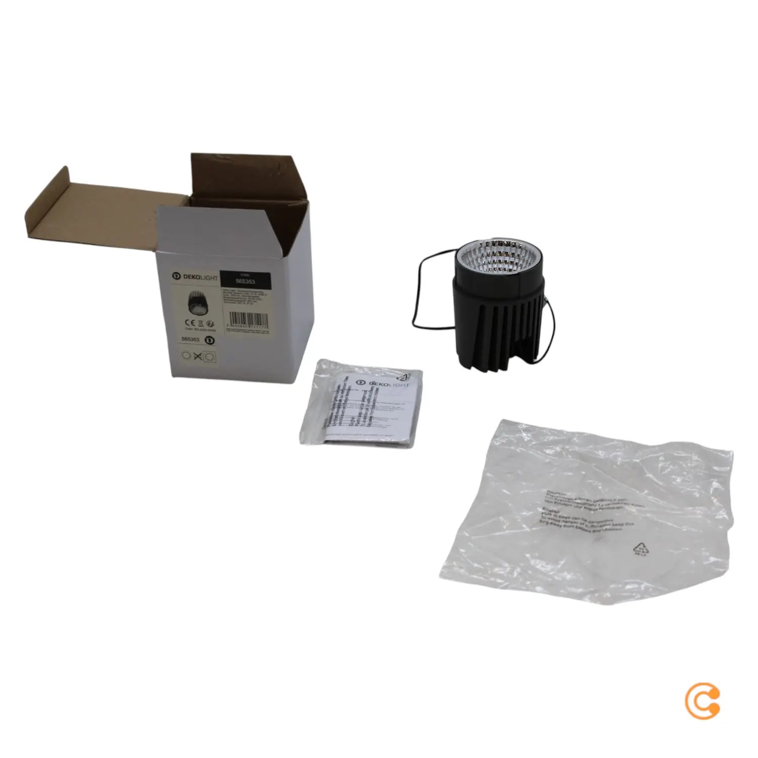 B-Ware Deko Light Modular System Einbauleuchte Led Cob 31 W Grau Fest Eingebaut Eek E - 4042943171177