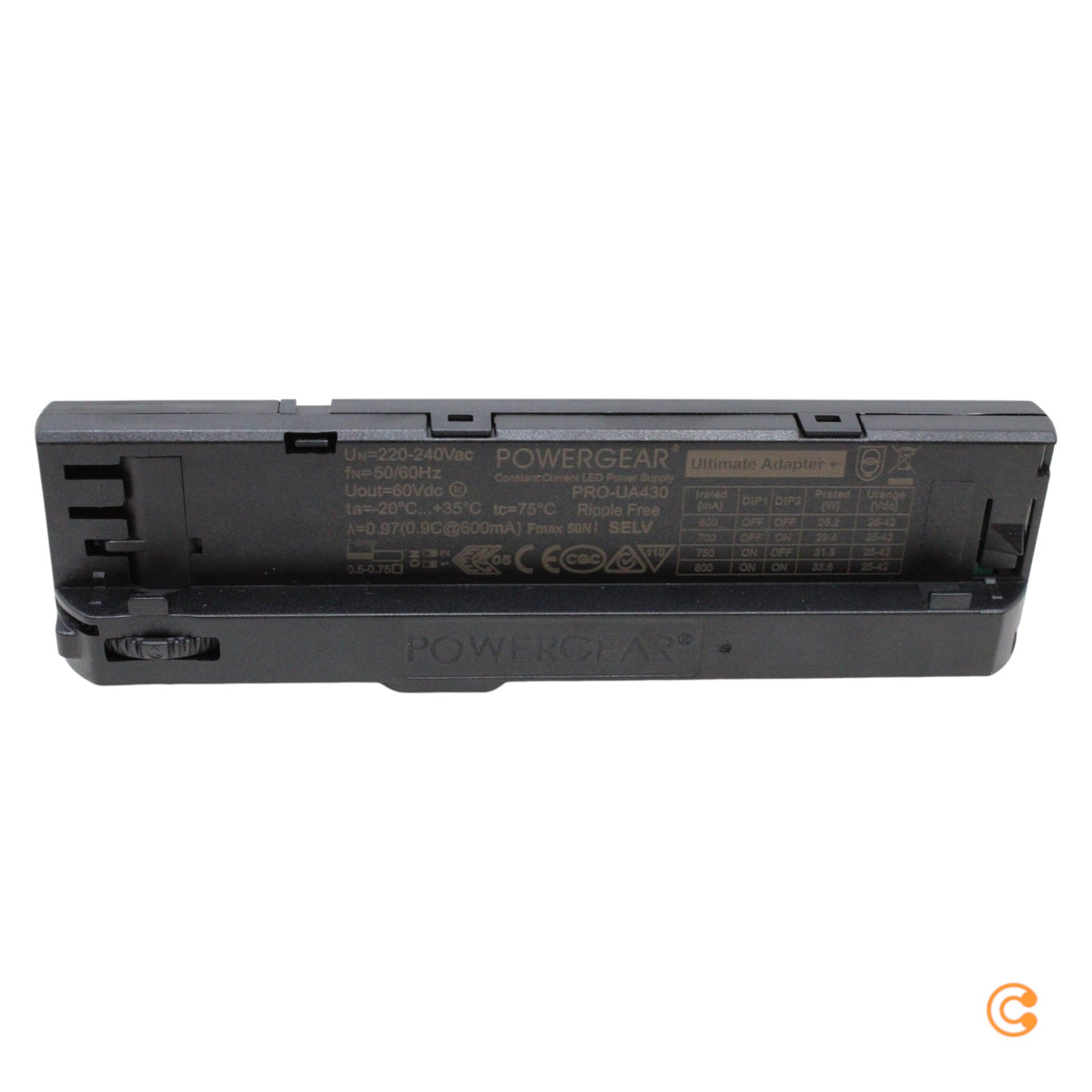 Deko Light Adapter Stromadapter 3Phasen Hochvolt Schienensystem Stromeinspeisung - 4042943162991