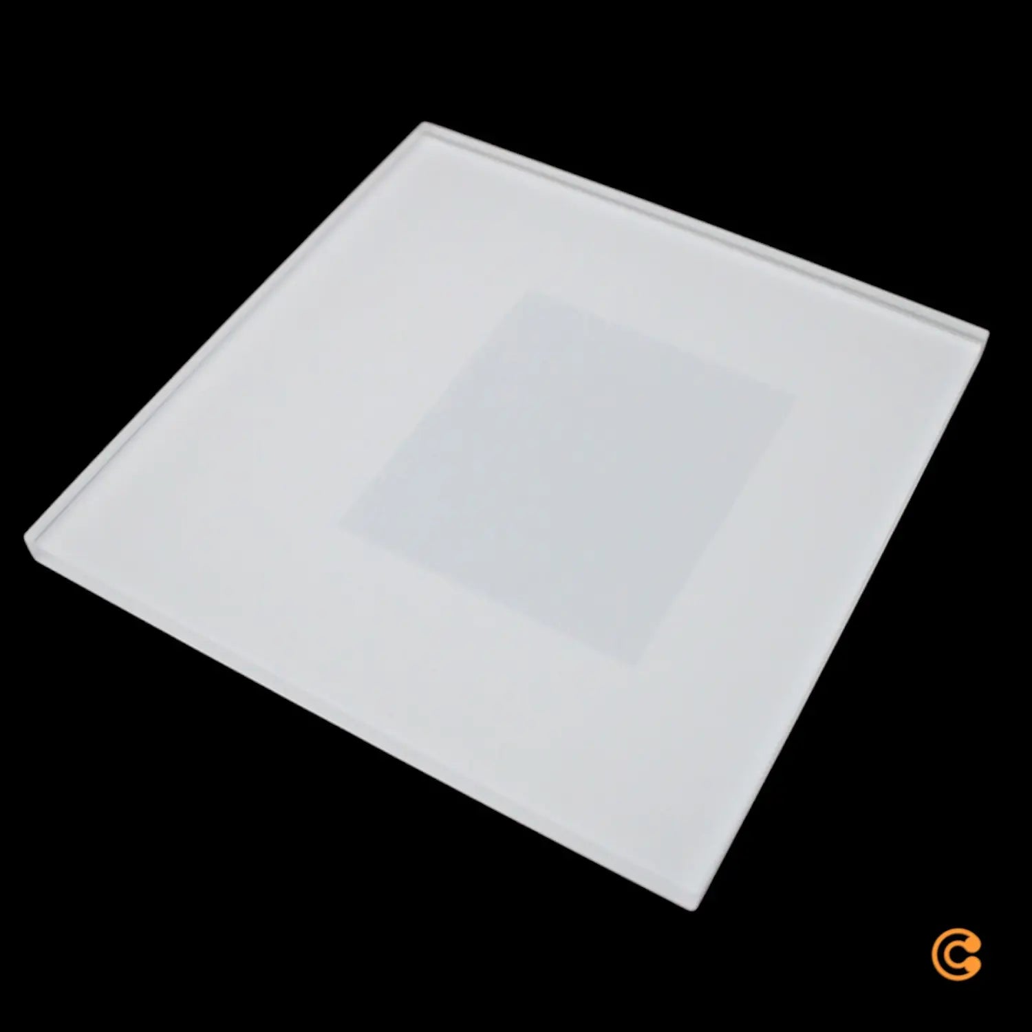 B-Ware Deko Light Abdeckung Blende Milchig Eckig Für Alwaid 78,2x78,2 Mm Weiß Ral 9016 - 4042943160546