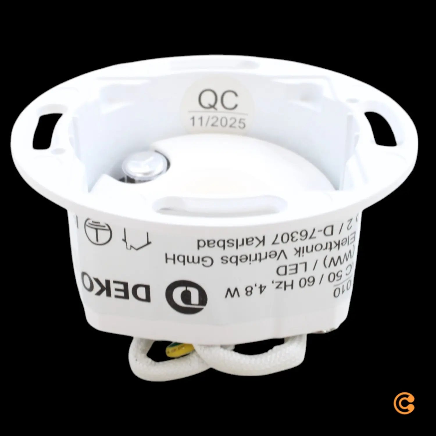 B-Ware Deko Light Led Wandeinbaustrahler Wandstrahler Led Lb25 Alwaid 2 Weiß Dimmbar - 4042943180612