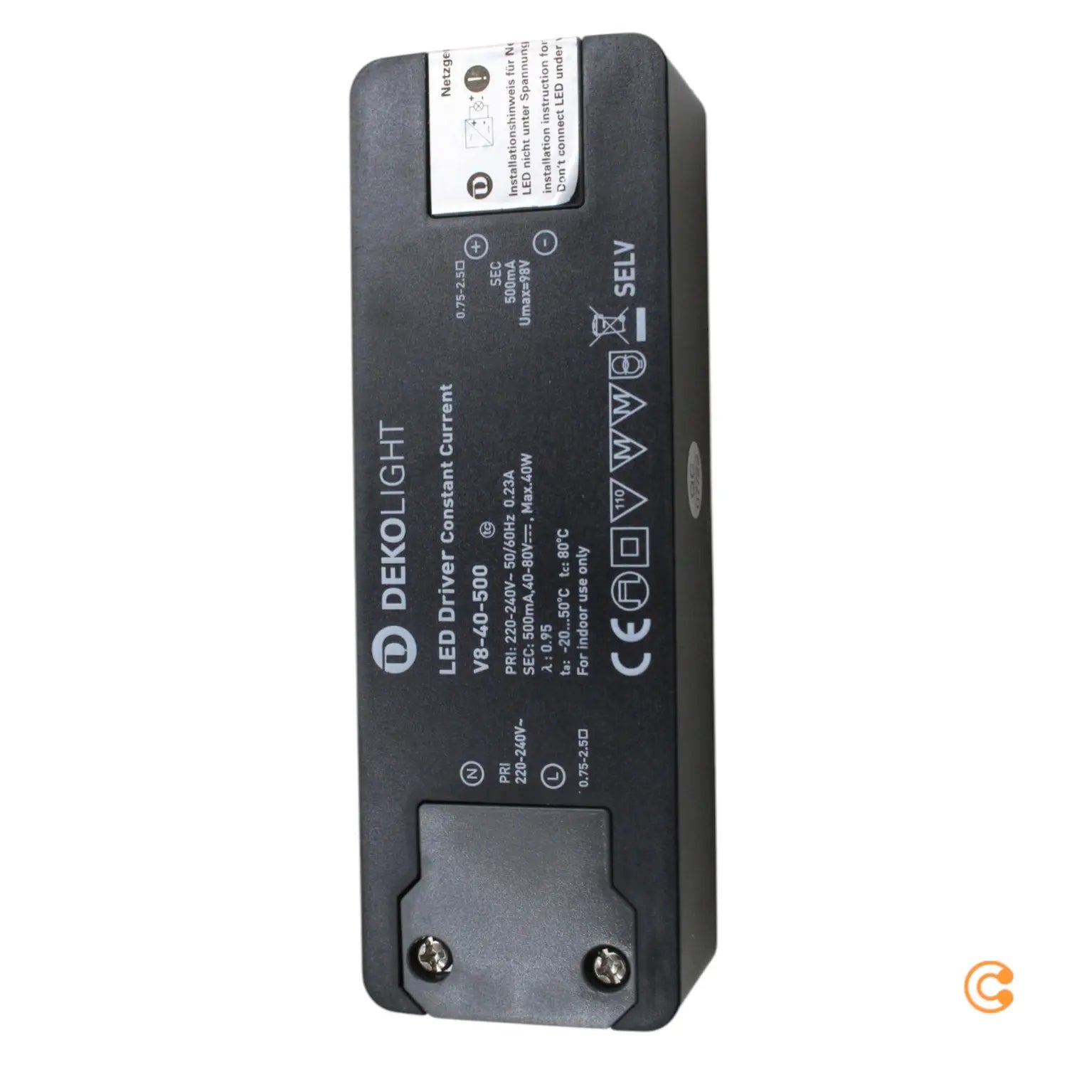B-Ware Deko Light Basic Cc Led Treiber Konstantstrom Netzteil 40 W 050 A 40 80 Vdc 1 St - 4042943167651