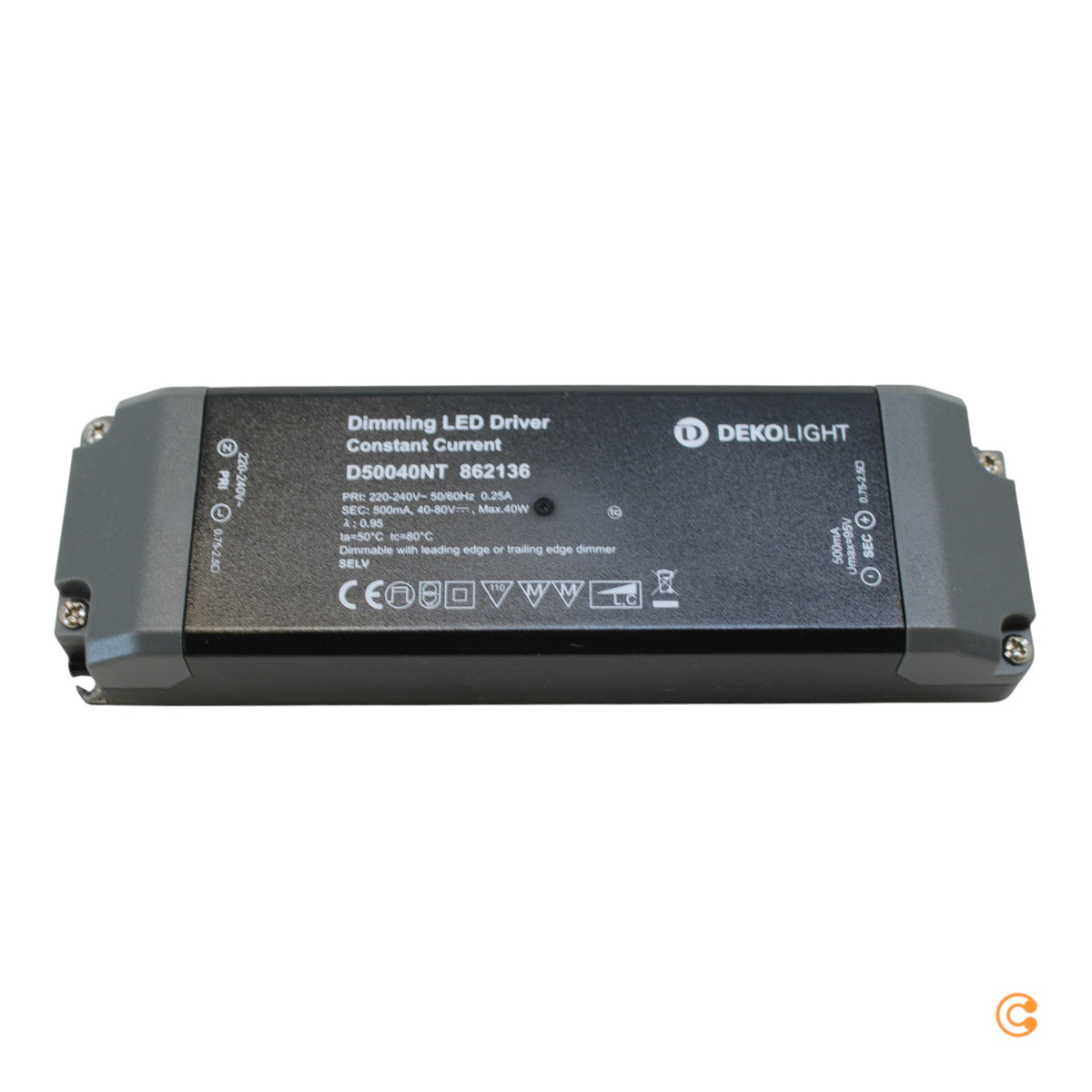Deko-Light BASIC DIM CC D50040NT/40W LED-Treiber Konstantstrom - 4042943154101