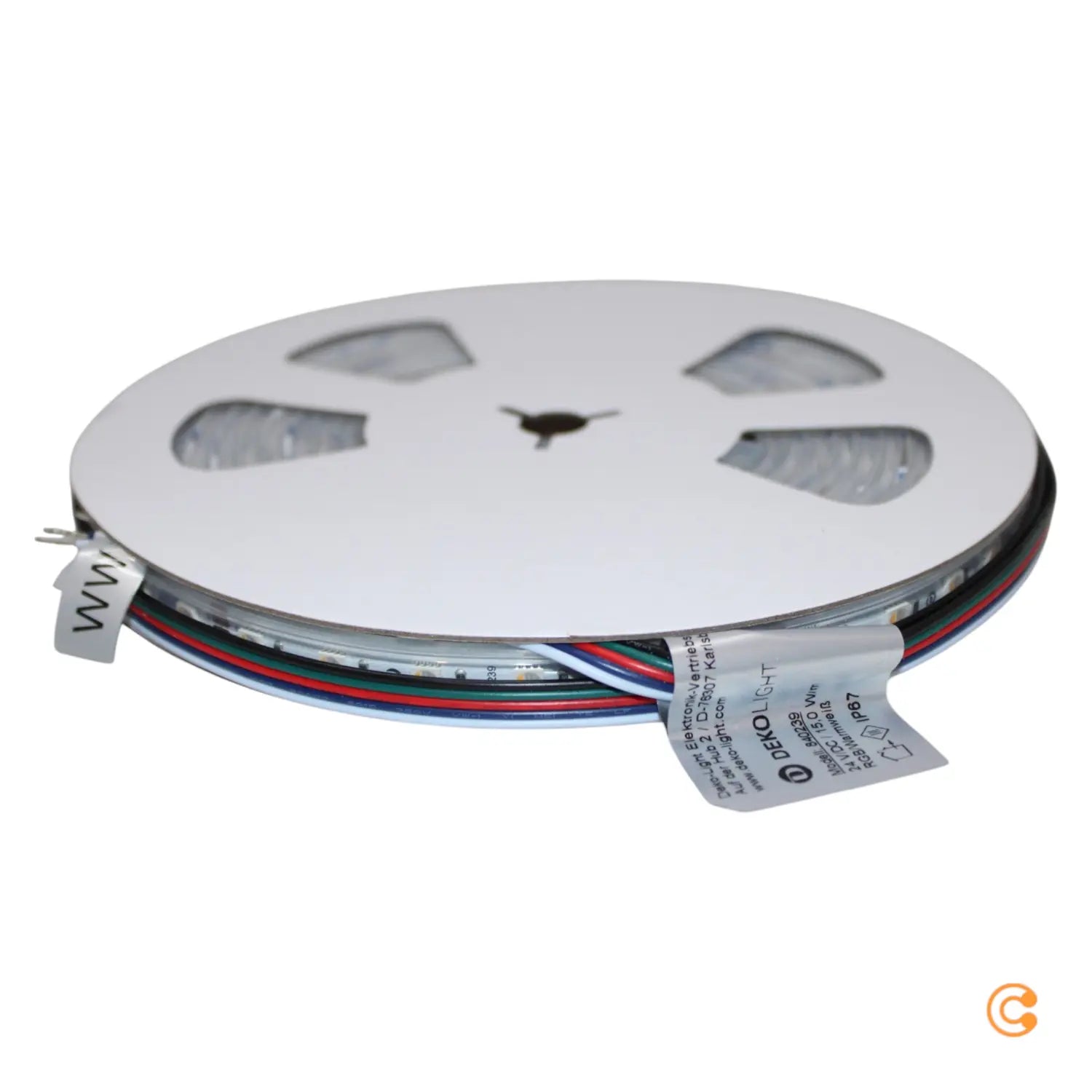 B-Ware Deko Light Led Streifen Band Rgb Flexstreifen 5m Ip67 24 V Beleuchtung Warmweiß - 4042943145741