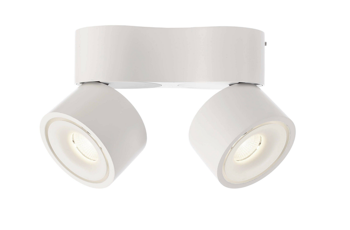 Deko Light Deckenleuchte Aufbauleuchte Led Signalweiß Uni Ii Mini Dou Warmweiß B-Ware - 4042943152398