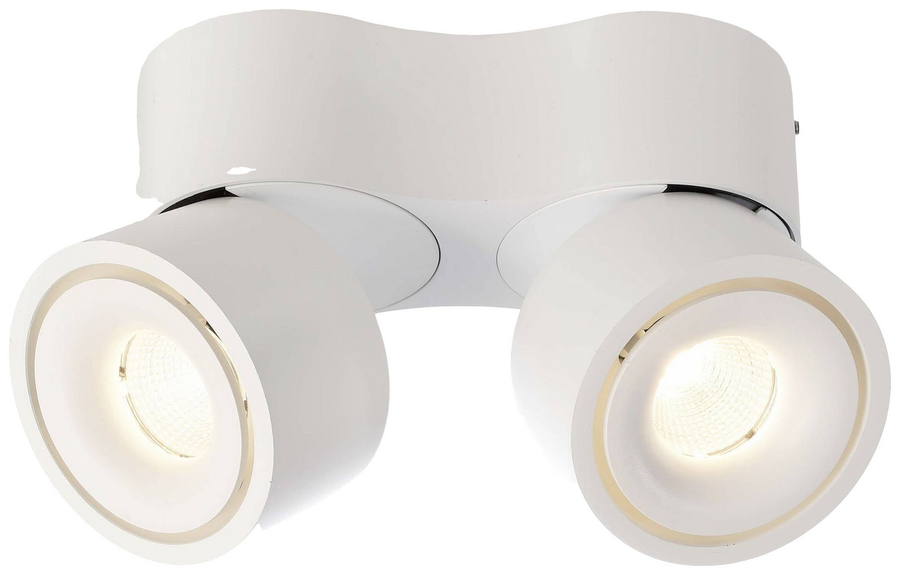 Deko Light Deckenleuchte Aufbauleuchte Led Signalweiß Uni Ii Mini Dou Warmweiß B-Ware - 4042943152398