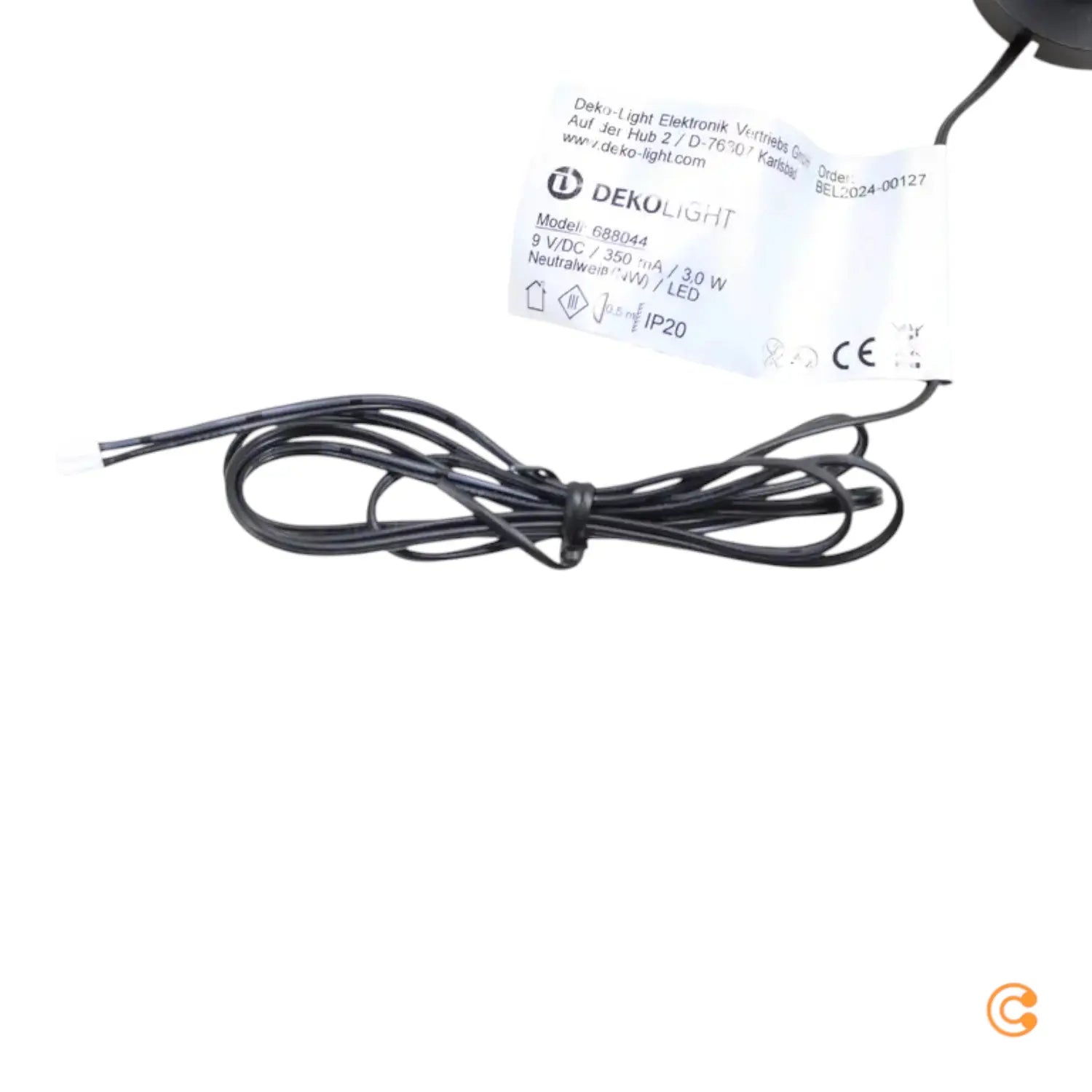 B-Ware Deko Light Led Displayleuchte Vitrinen Leuchte Beleuchtung Neutralweiß Schwarz - 4042943166326