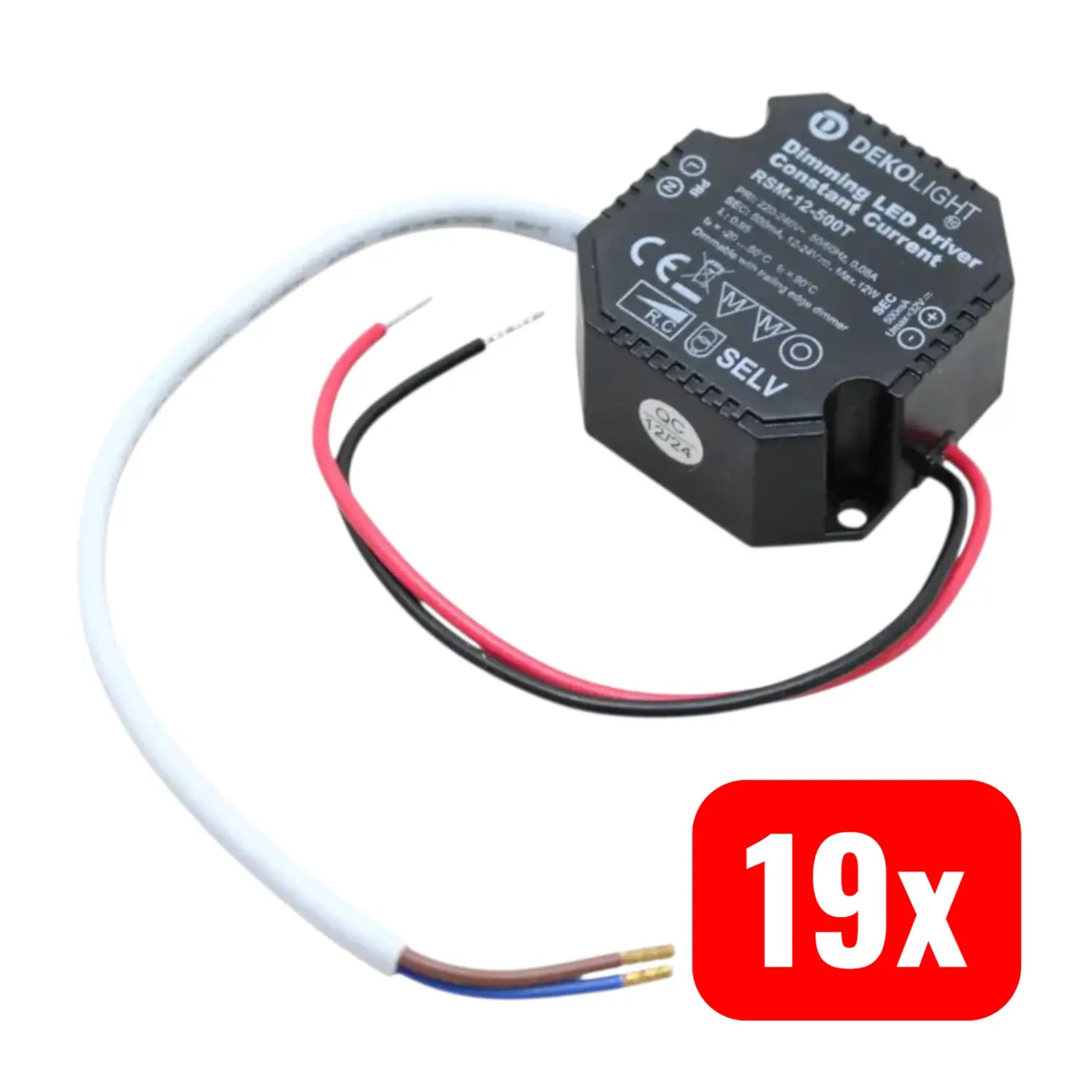 B-Ware Deko Light Led Treiber Netzgerät Konstantstrom Octo Dim Cc Schwarz 19 Stück - 4042943170422