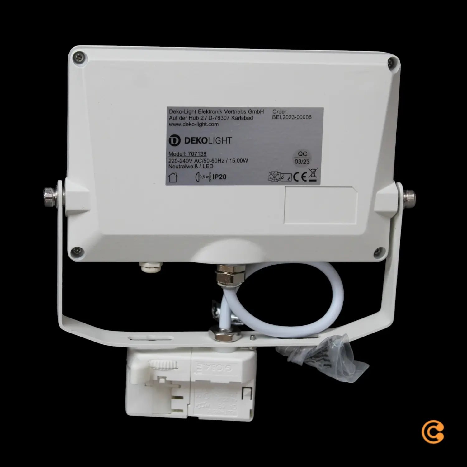 B-Ware Led Strahler 3 Phasen Schienensystem F Deckenleuchte Beleuchtung Schiene  - 4042943174192