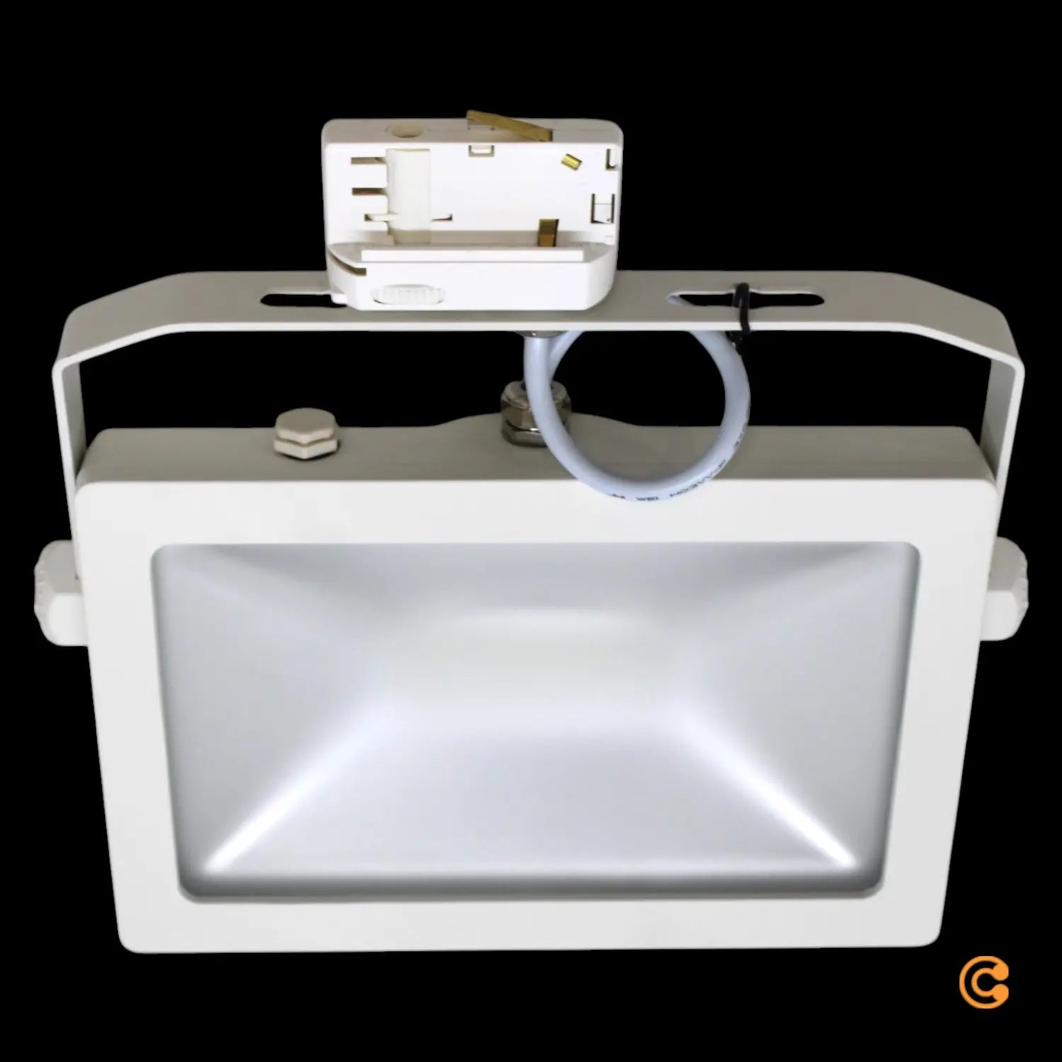 B-Ware Deko Light Led Strahler Flutlicht 3 Phasen Schienensystem Smd 4000 K Alu Weiß - 4042943174215