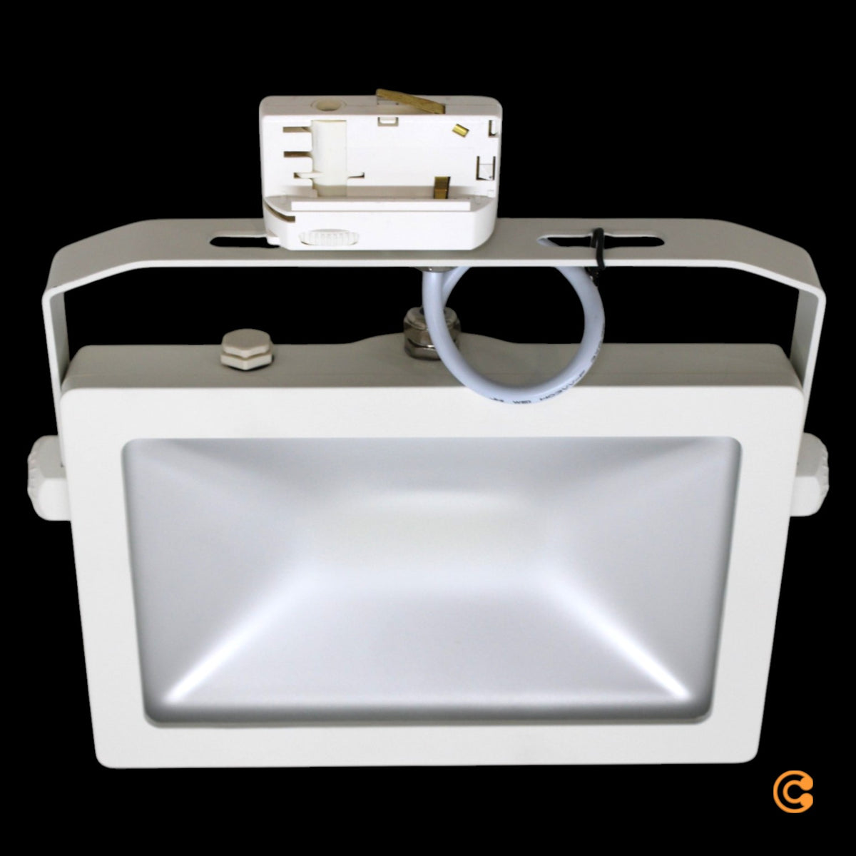 Deko-Light LED Strahler Flutlicht 3-Phasen Schienensystem SMD 4000 K Alu Weiß - 4042943174215
