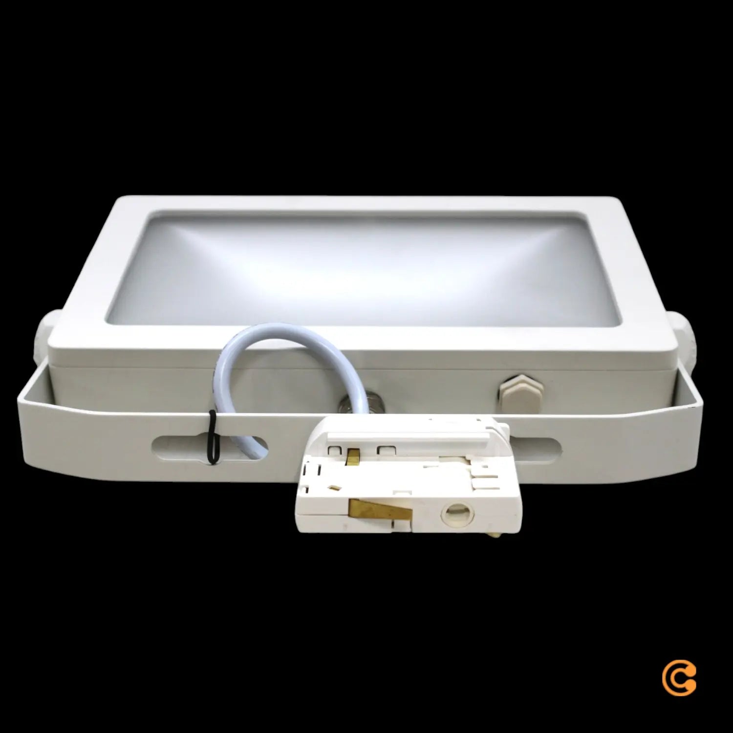 B-Ware Deko Light Led Strahler Flutlicht 3 Phasen Schienensystem Smd 4000 K Alu Weiß - 4042943174215