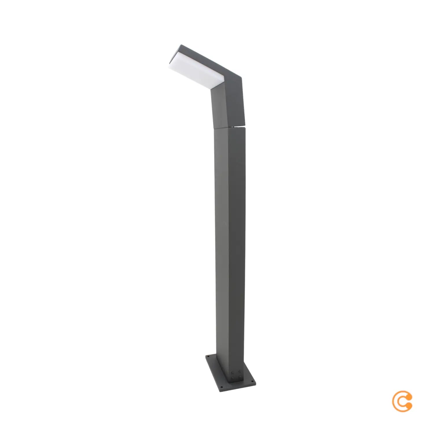 B-Ware Deko Light Wegeleuchte Gartenlampe Led Außenleuchte Dunkelgrau Aluminium Tucanae - 4042943171146