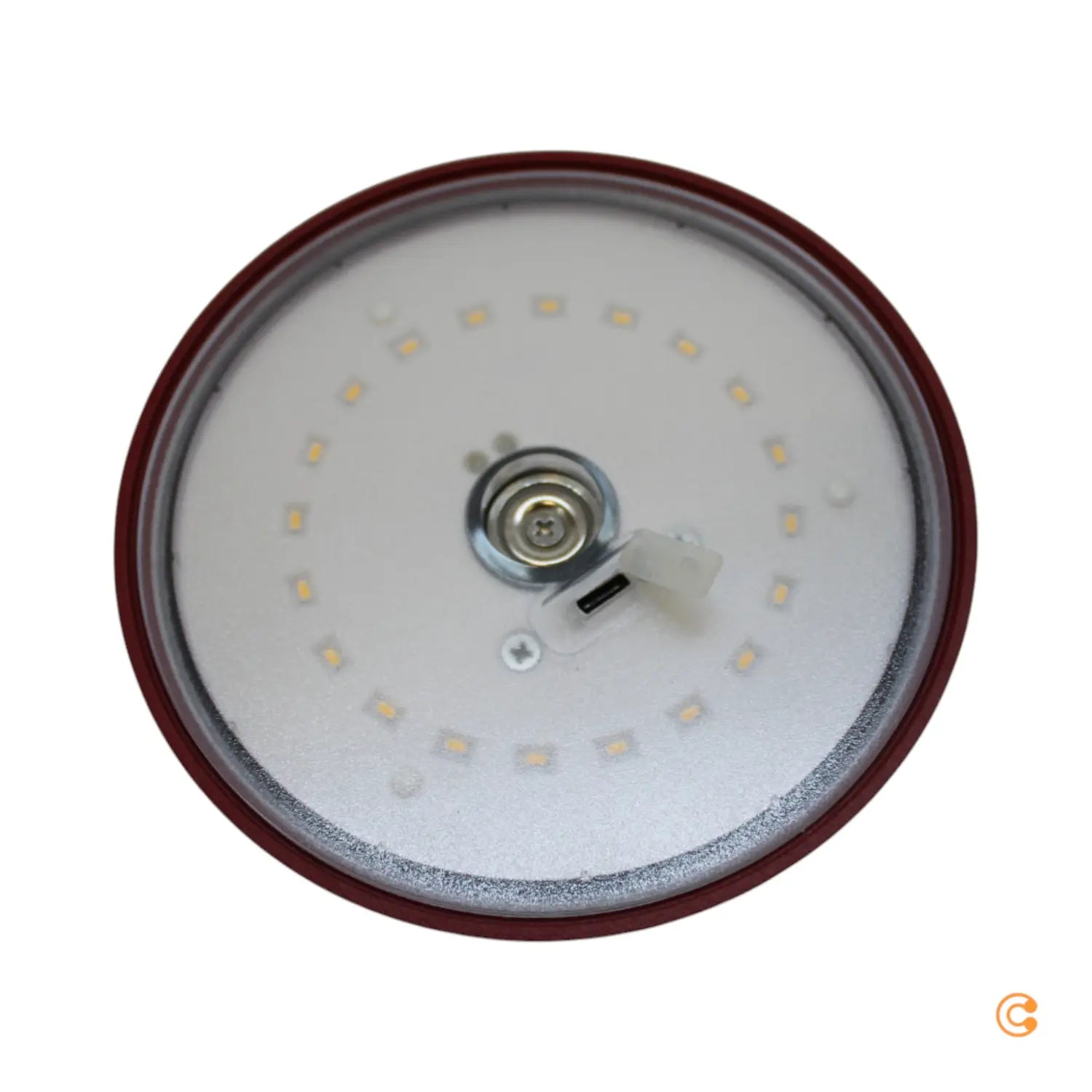 B-Ware Deko Light Miram Leuchtenkopf Lampenkopf Ersatzteil Akku Rubinrot Siehe Text - 4042943165527