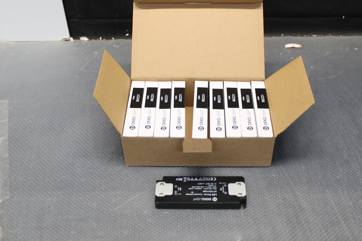 Deko-Light LED-Treiber Netzgerät Strom LED Konstantspannung 12W 12V 10 STÜCK - 4042943170378