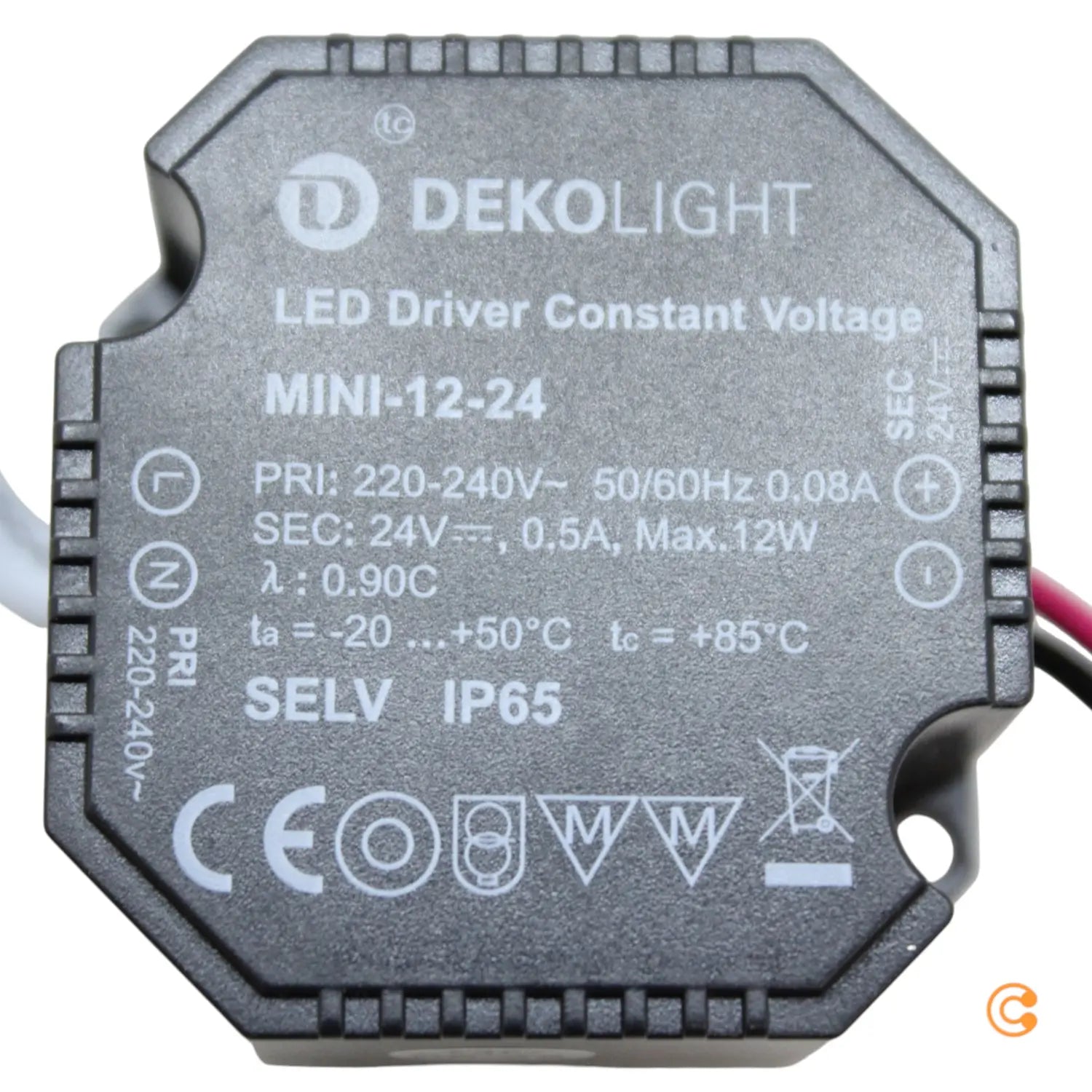 B-Ware Deko Light Octo Cv Mini 24 V/12 W Led Treiber Konstantspannung Netzgerät 10 Stück - 4042943170361