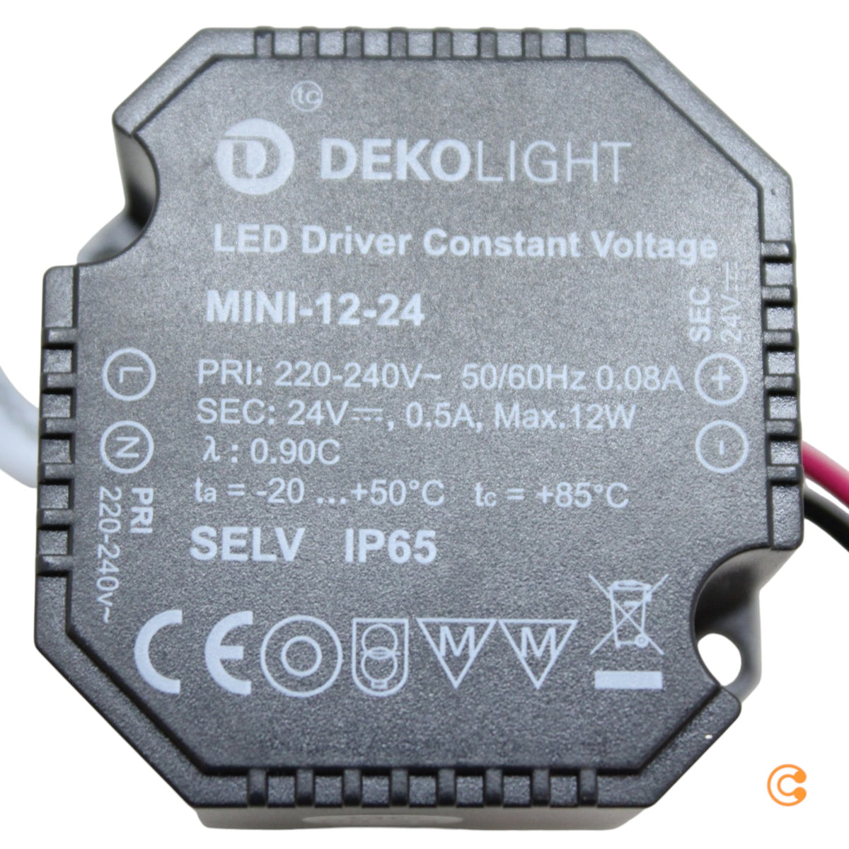 Deko Light OCTO CV Mini 24V/12W LED-Treiber Konstantspannung Netzgerät 10 STÜCK - 4042943170361