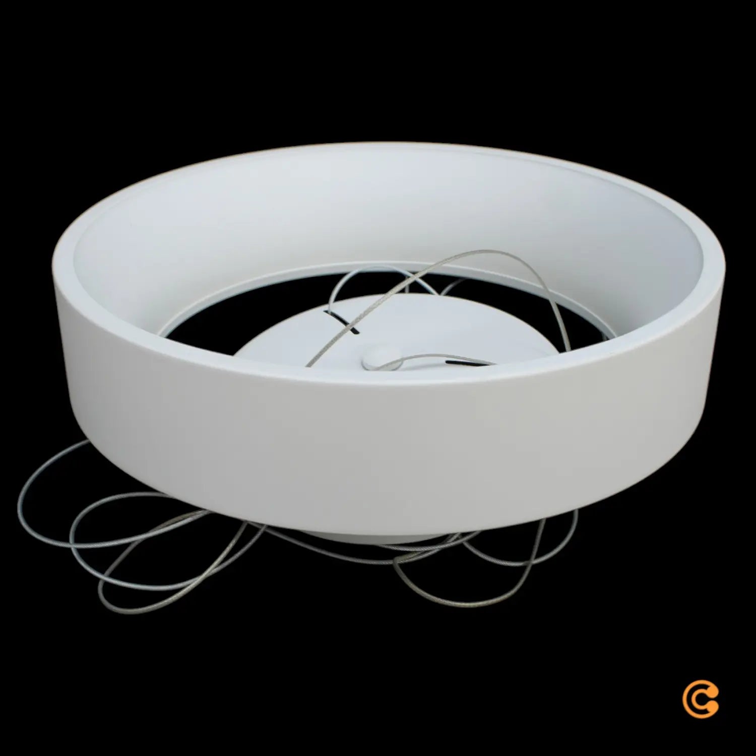 B-Ware Deko Light Sculptoris 400 342183 Pendelleuchte Hängelampe Led 30 W Verkehrsweiß - 4042943173034