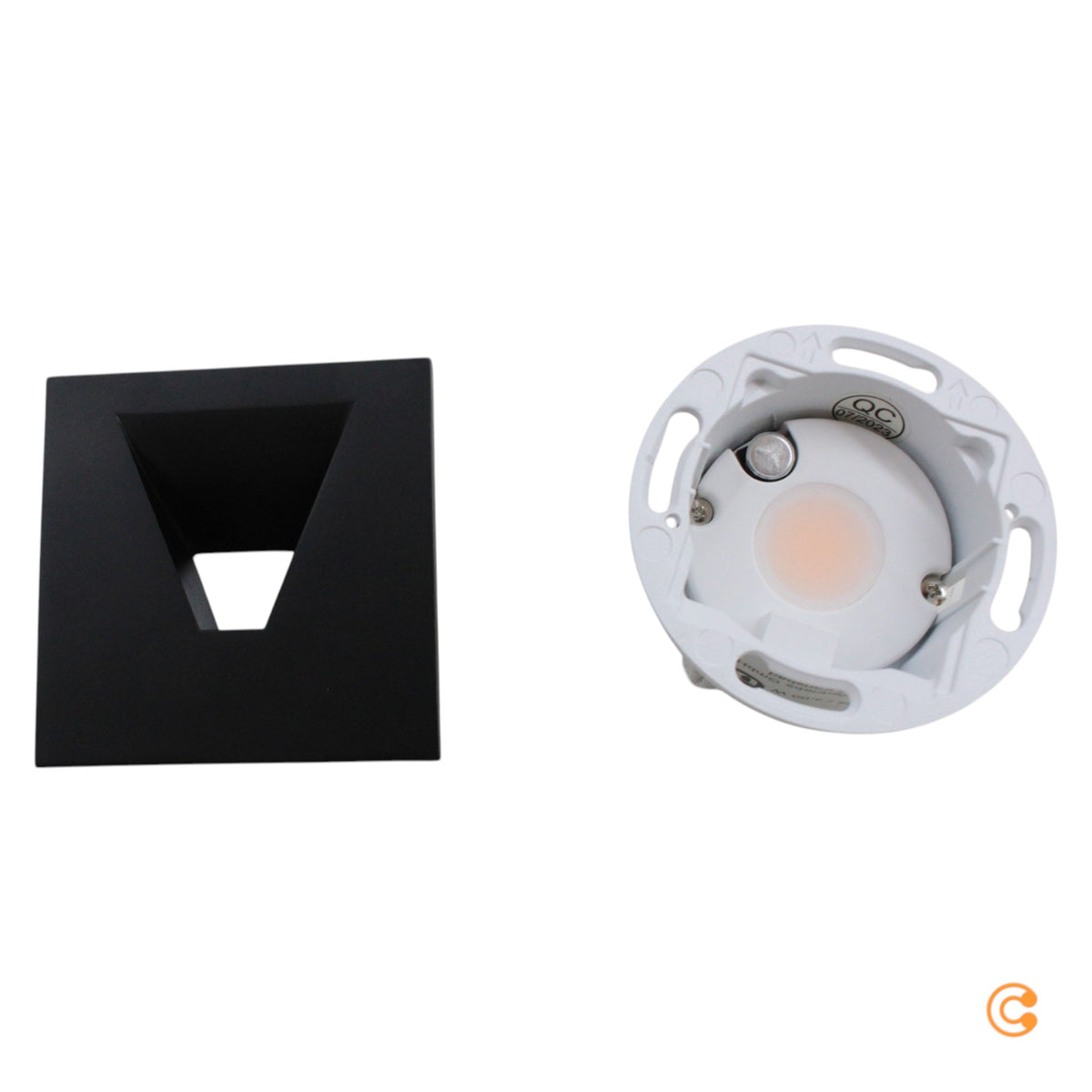 Deko Light Set Alwaid 2 Grundmodul Leuchte Modul Abdeckung eckig schwarz - 4042943174680