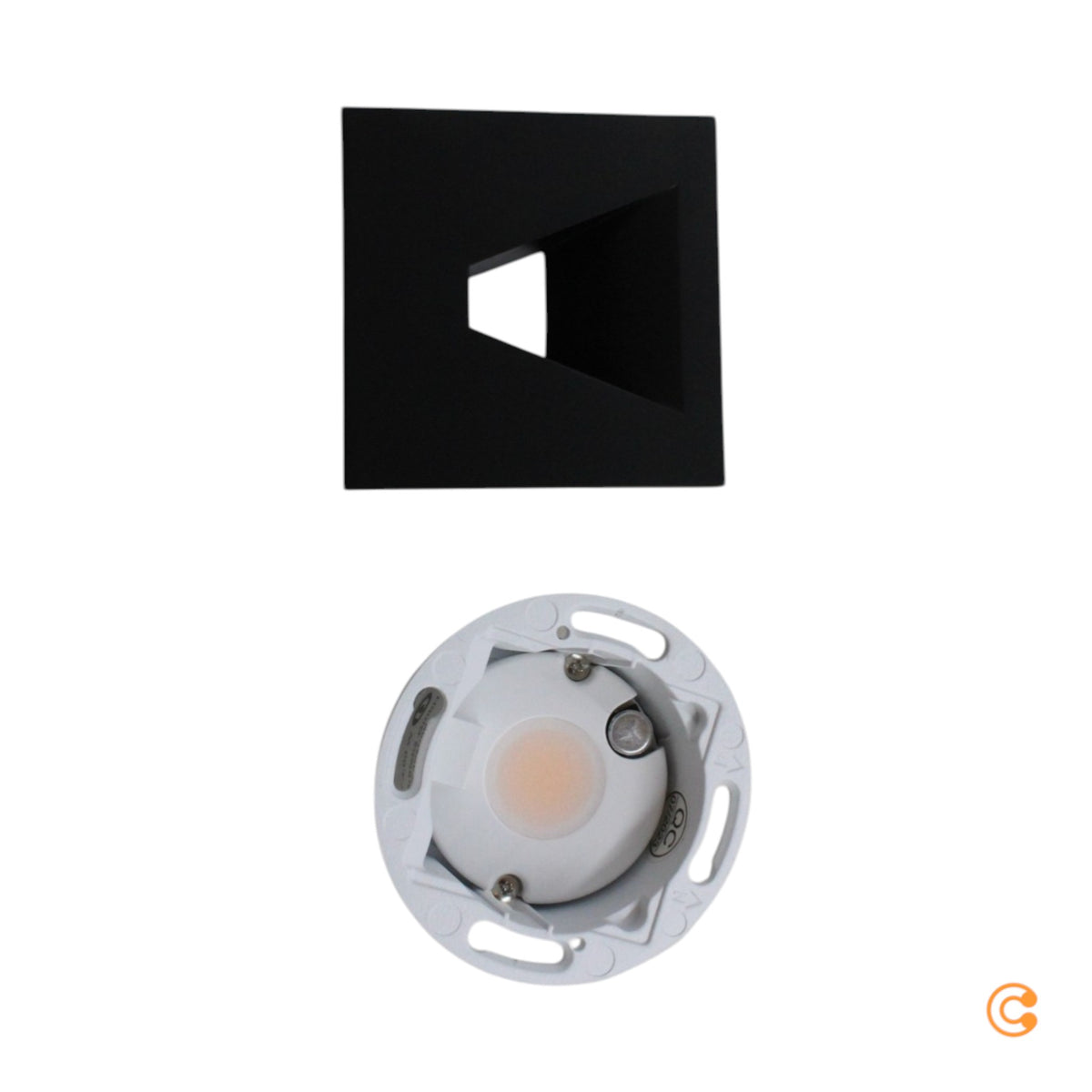 Deko Light Set Alwaid 2 Grundmodul Leuchte Modul Abdeckung eckig schwarz - 4042943174680