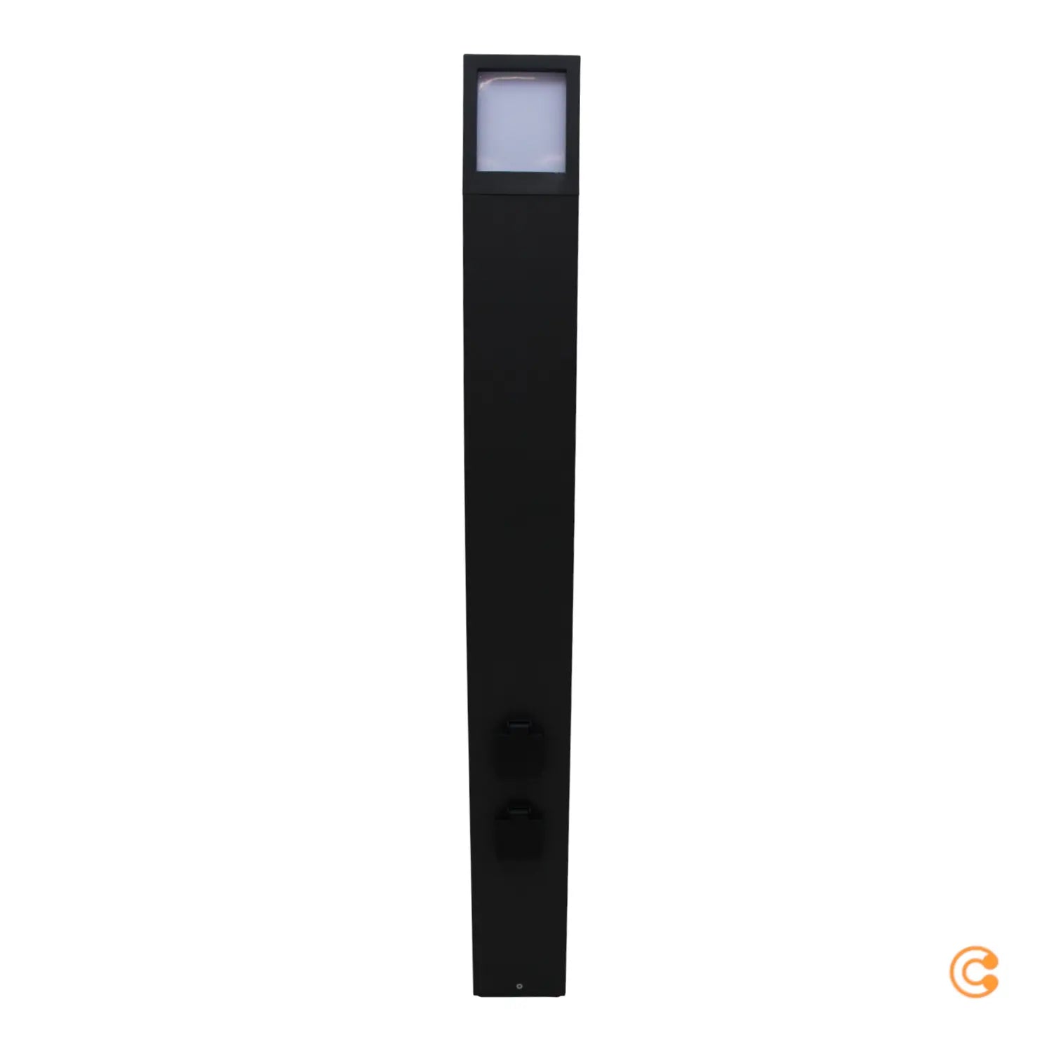 B-Ware Deko Light Steckdosensäule Steckdosensäule Facado 100cm Grau Siehe Text/Foto - 4042943170729