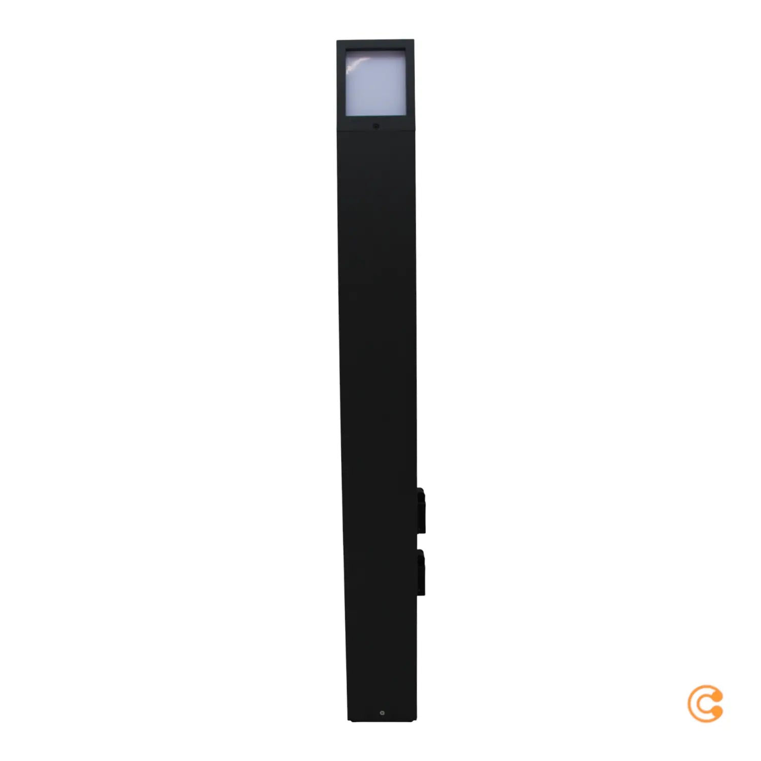 B-Ware Deko Light Steckdosensäule Steckdosensäule Facado 100cm Grau Siehe Text/Foto - 4042943170729