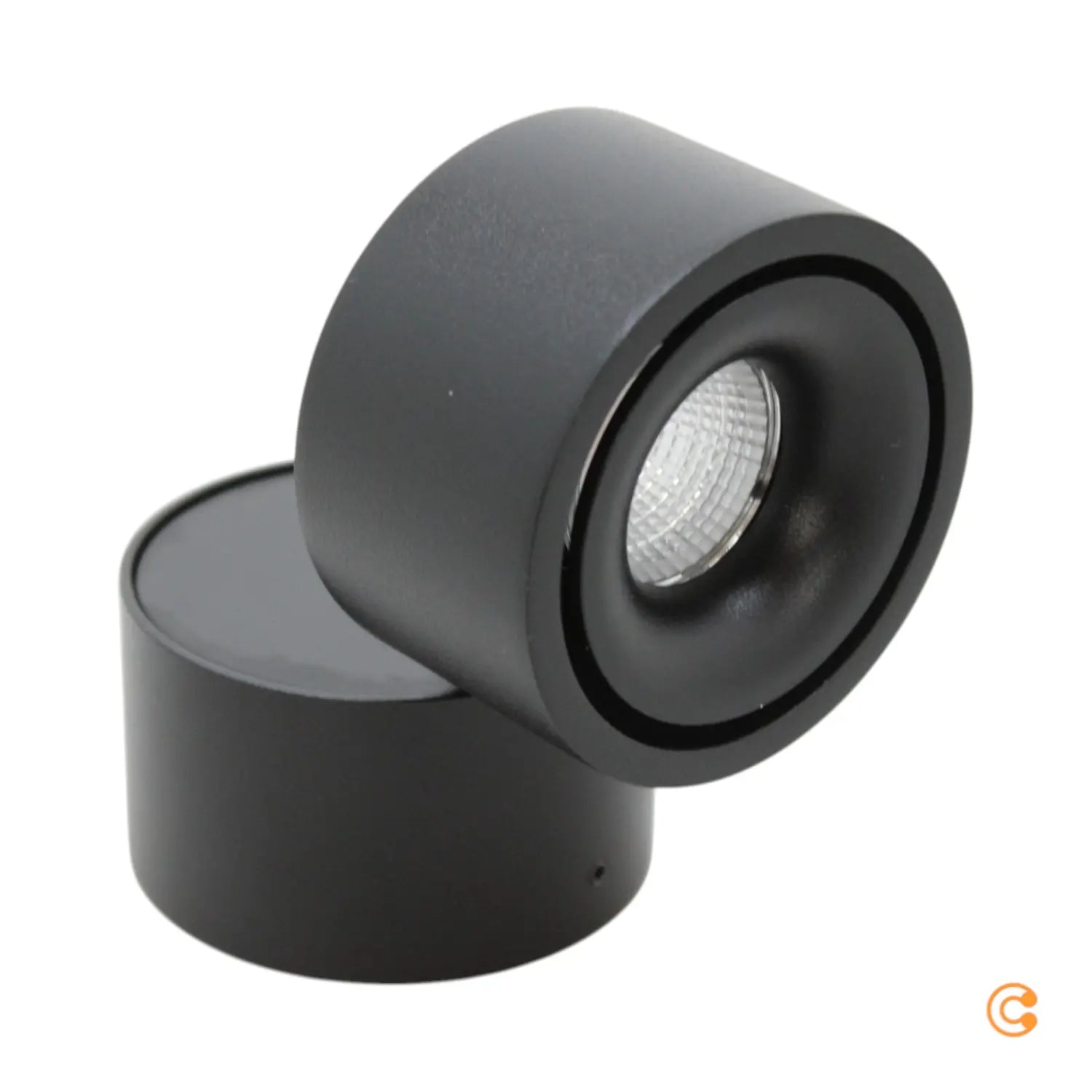 B-Ware Deko Light Deckenaufbauleuchte Uni Deckenlampe Led Fest Warmweiß Tiefschwarz 8 W - 4042943172624