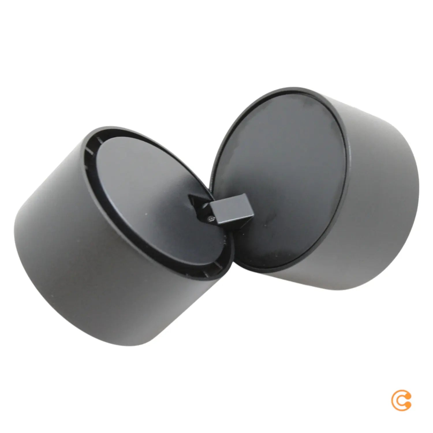B-Ware Deko Light Deckenaufbauleuchte Uni Deckenlampe Led Fest Warmweiß Tiefschwarz 8 W - 4042943172624