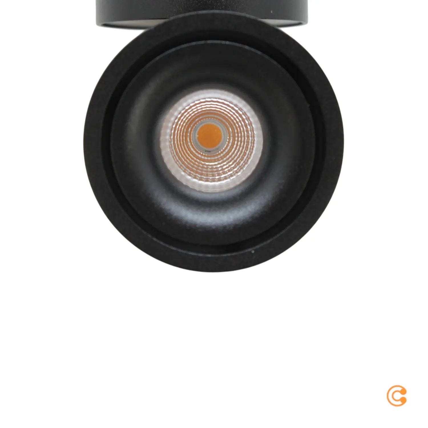 B-Ware Deko Light Deckenaufbauleuchte Uni Deckenlampe Led Fest Warmweiß Tiefschwarz 8 W - 4042943172624