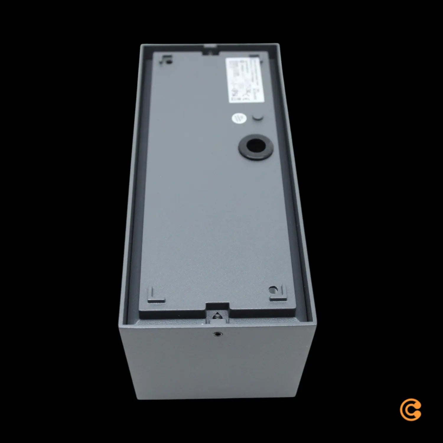 B-Ware Deko Light Wandleuchte Wandaufbauleuchte Wall Line Iii E27 Anthrazit Alu 4 Stück - 4042943142115