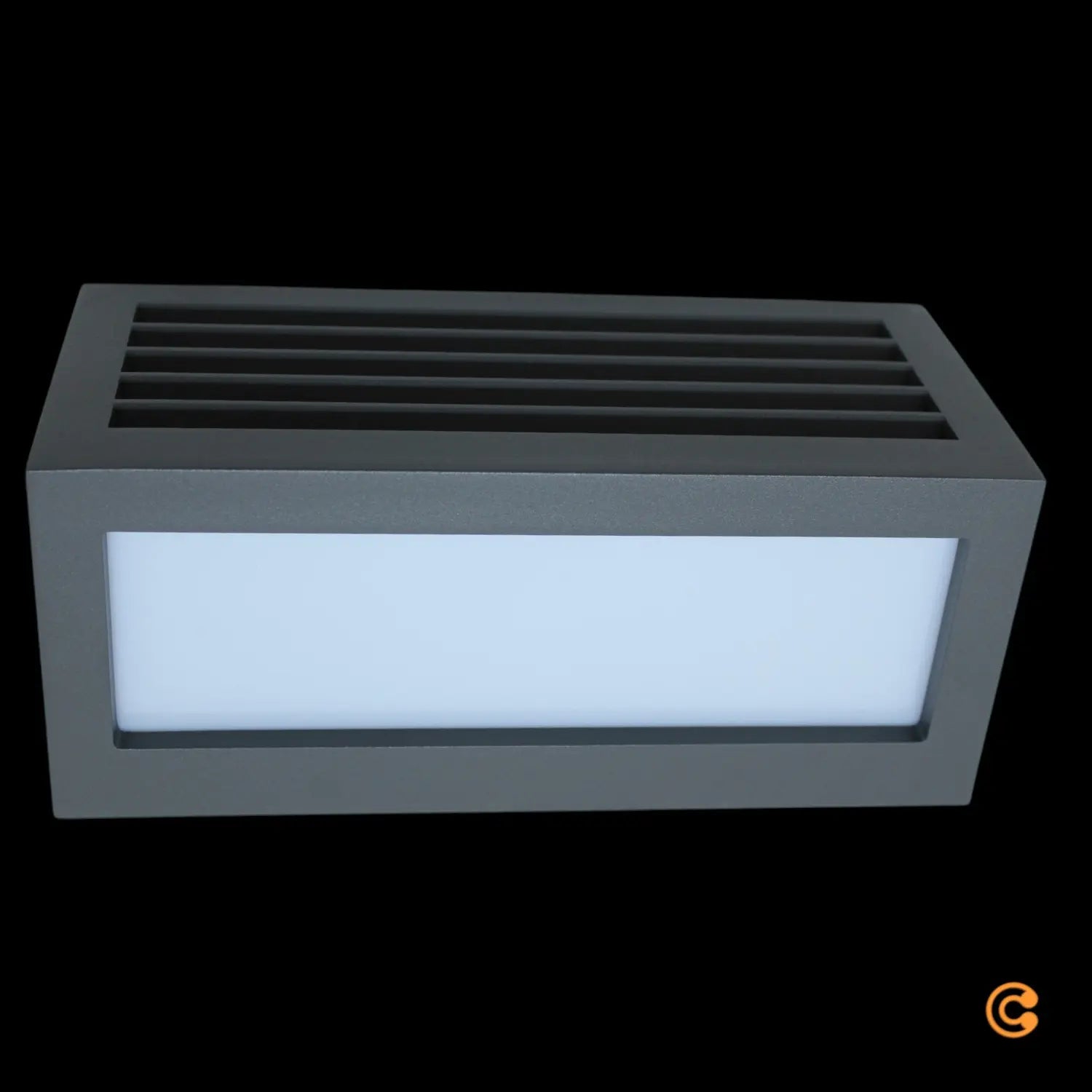 B-Ware Deko Light Wandleuchte Wandaufbauleuchte Wall Line Iii E27 Anthrazit Alu 4 Stück - 4042943142115