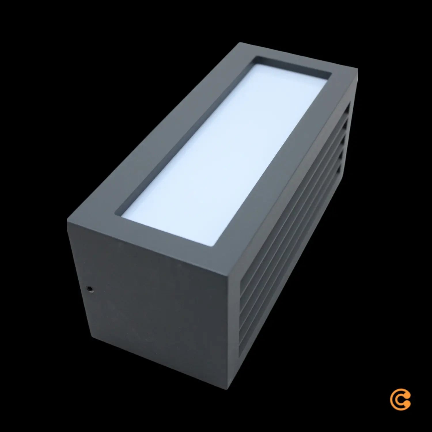 B-Ware Deko Light Wandleuchte Wandaufbauleuchte Wall Line Iii E27 Anthrazit Alu 4 Stück - 4042943142115