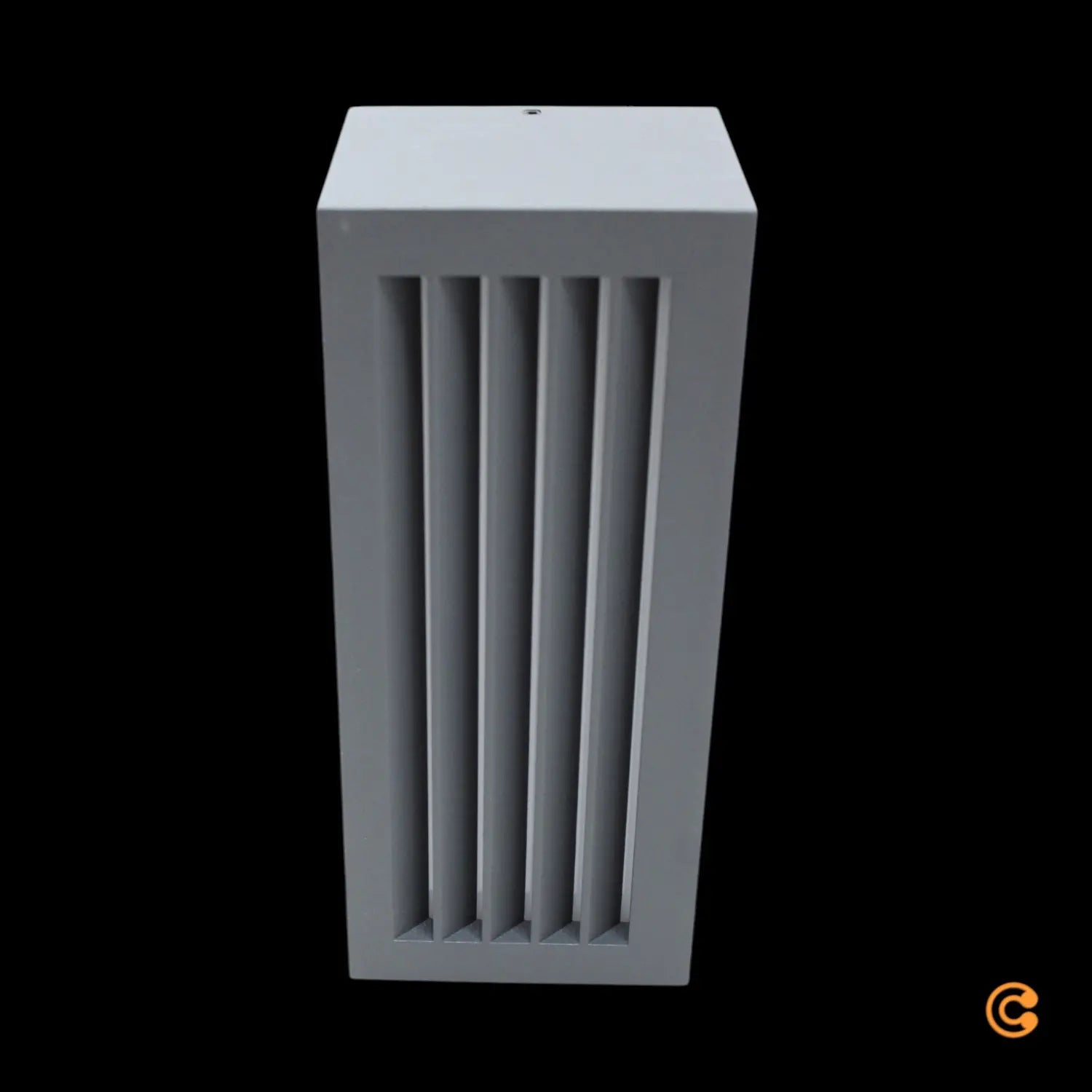 B-Ware Deko Light Wandleuchte Wandaufbauleuchte Wall Line Iii E27 Anthrazit Alu 4 Stück - 4042943142115