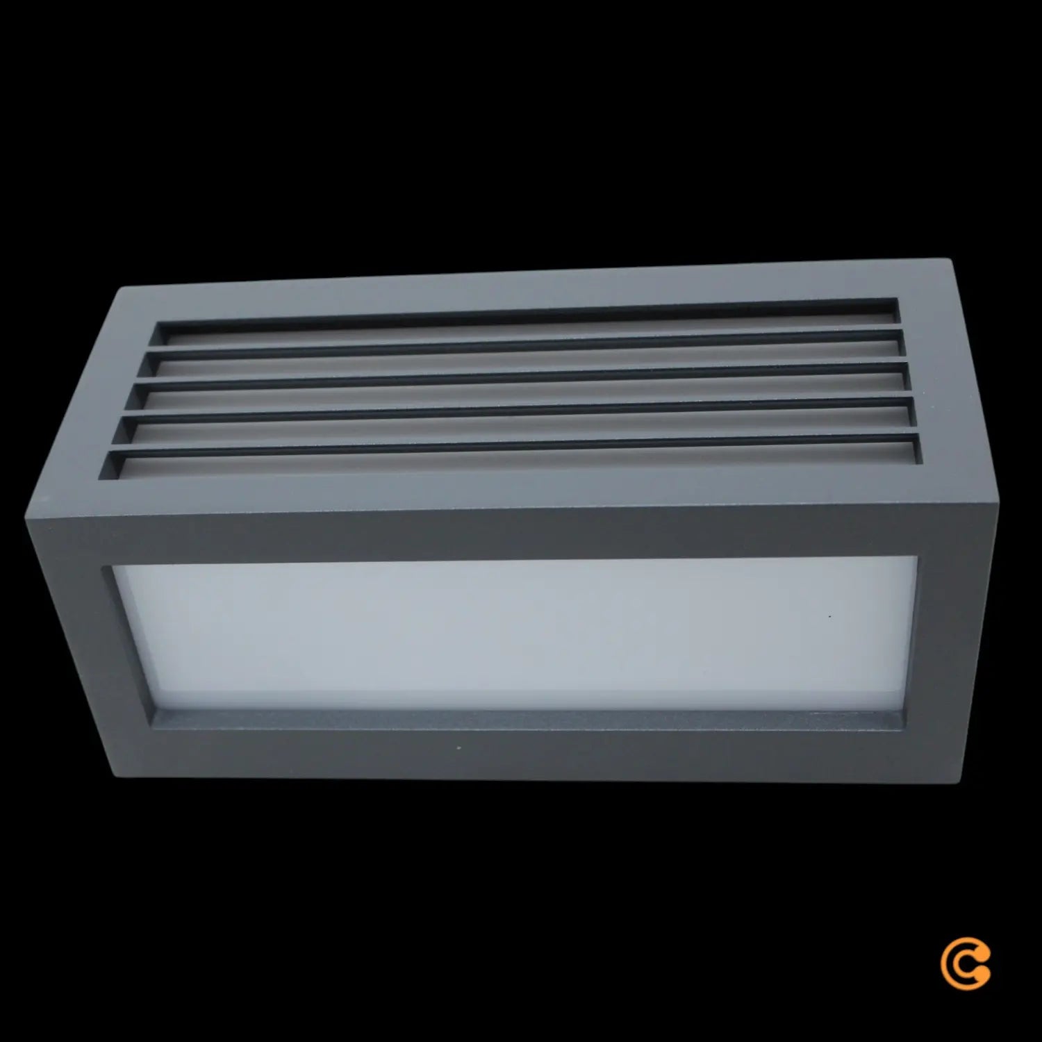 B-Ware Deko Light Wandleuchte Wandaufbauleuchte Wall Line Iii E27 Anthrazit Alu 4 Stück - 4042943142115