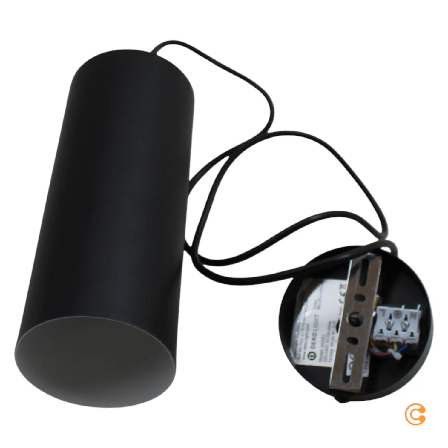 B-Ware Deko Light Barrel Deckenleuchte Deckenlampe Hängelampe Pendelleuchte Schwarz - 4042943135650
