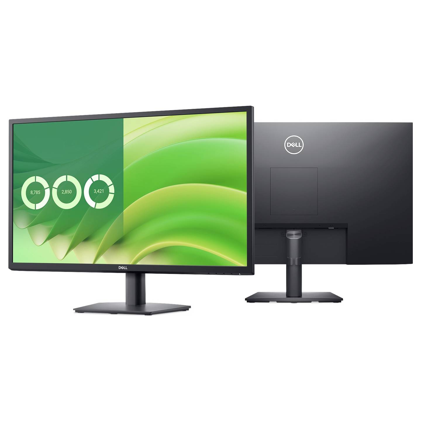B-Ware Dell E2725 H Led Monitor Bildschirm 27 Zoll 1920 X 1080 Pixel Vga Display Port
