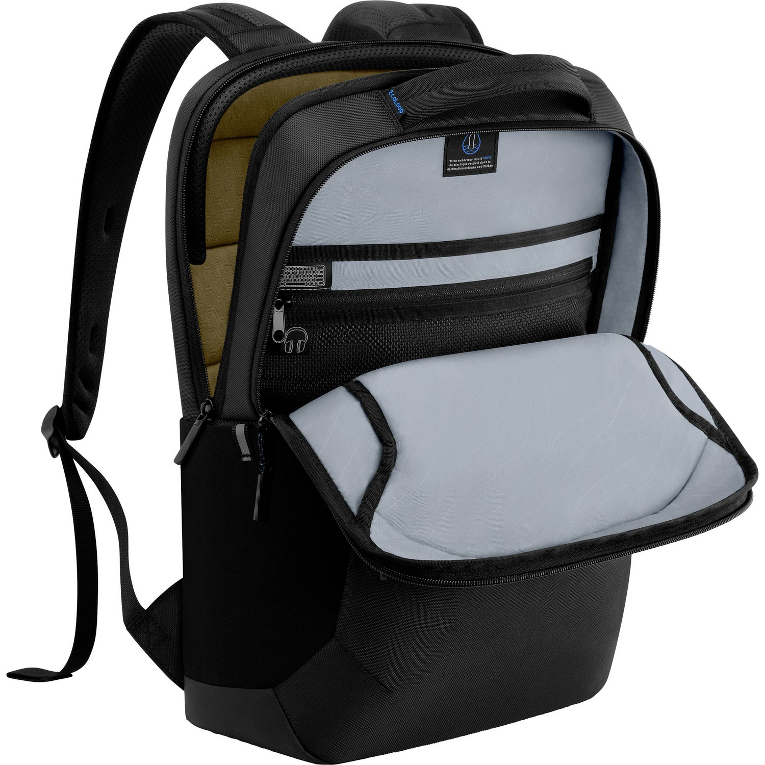 B-Ware Dell Notebook Rucksack Tasche Eco Loop Pro Cp5723 Kunststoff 31x44x17cm Schwarz   - 5397184635544