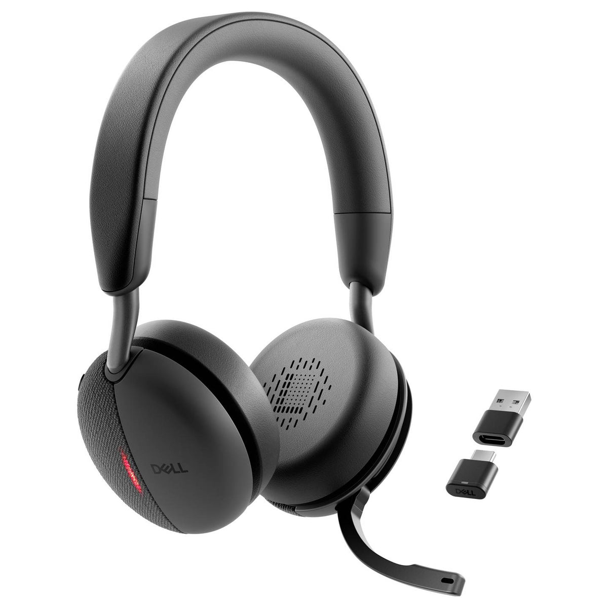 DELL On Ear Headset Kopfhörer Pro Wireless ANC Schwarz Bluetooth Mikrofon WL5024 - 5397184820421