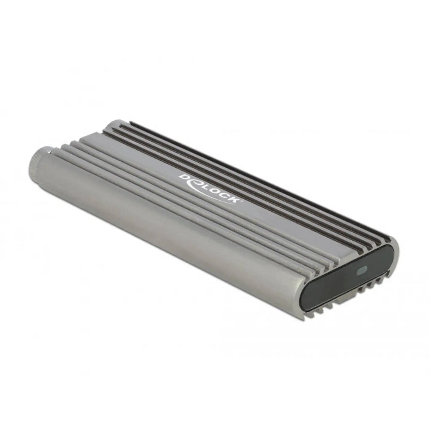 B-Ware Delock Gehäuse Festplattengehäuse M2 Ssd Nv Me Pc Ie Usb C Silber Werkzeuglos - 4043619420018