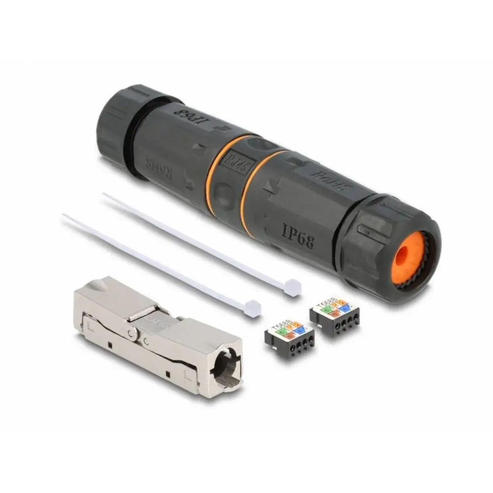 B-Ware Delock Netzwerk Adapter Kupplung Lsa Lsa Verbinder Schwarz Geschirmt 10 Sets - 4043619871865
