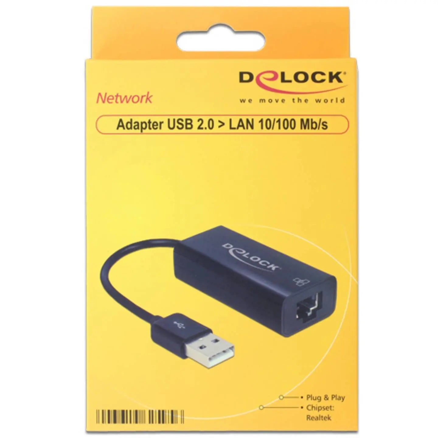 B-Ware Delock Netzwerkadapter Lan Adapter Usb Rj45 Ethernet Schwarz Plug Play 2 Stück - 4043619625956