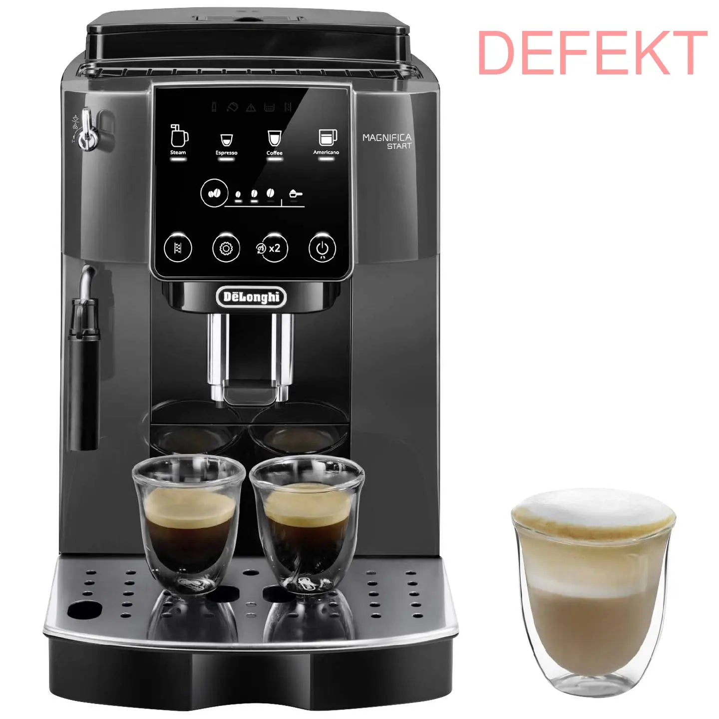 D-Ware Delonghi Kaffeevollautomat Kaffeemaschine Ecam220.22.Gb Kaffeeautomat Defektware - 8004399025370