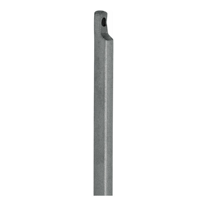 DENI Treibriegelstange Riegelstange Aussparung Stahl 1250mm 10mm hell verzinkt - 4016753107169