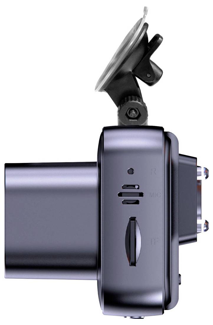 Denver CCT-2500 Dashcam Autokamera HD Doppelobjektiv 120° Blickwinkel Schwarz - 5706751081538