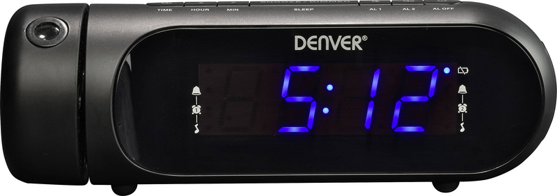 B-Ware Denver Cpr 700 Radiowecker Wecker Ukw Usb Weckfunktion Akku Ladefunktion Schwarz