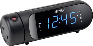 B-Ware Denver Cpr 700 Radiowecker Wecker Ukw Usb Weckfunktion Akku Ladefunktion Schwarz