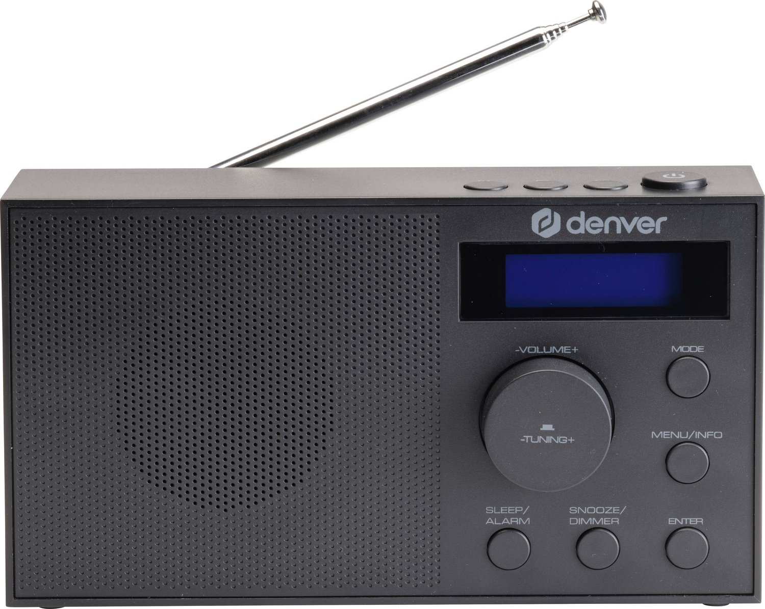 Denver Dab 51 B Tischradio Dab+ Dab Fm Usb Aux Weckfunktion Radio B-Ware