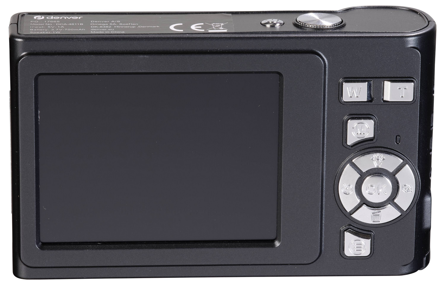B-Ware Denver Dca 4811 B Black Kamera Digitalkamera 48 Mp 1080 P Schwarz 8x Zoom Cmos - 5706751073694